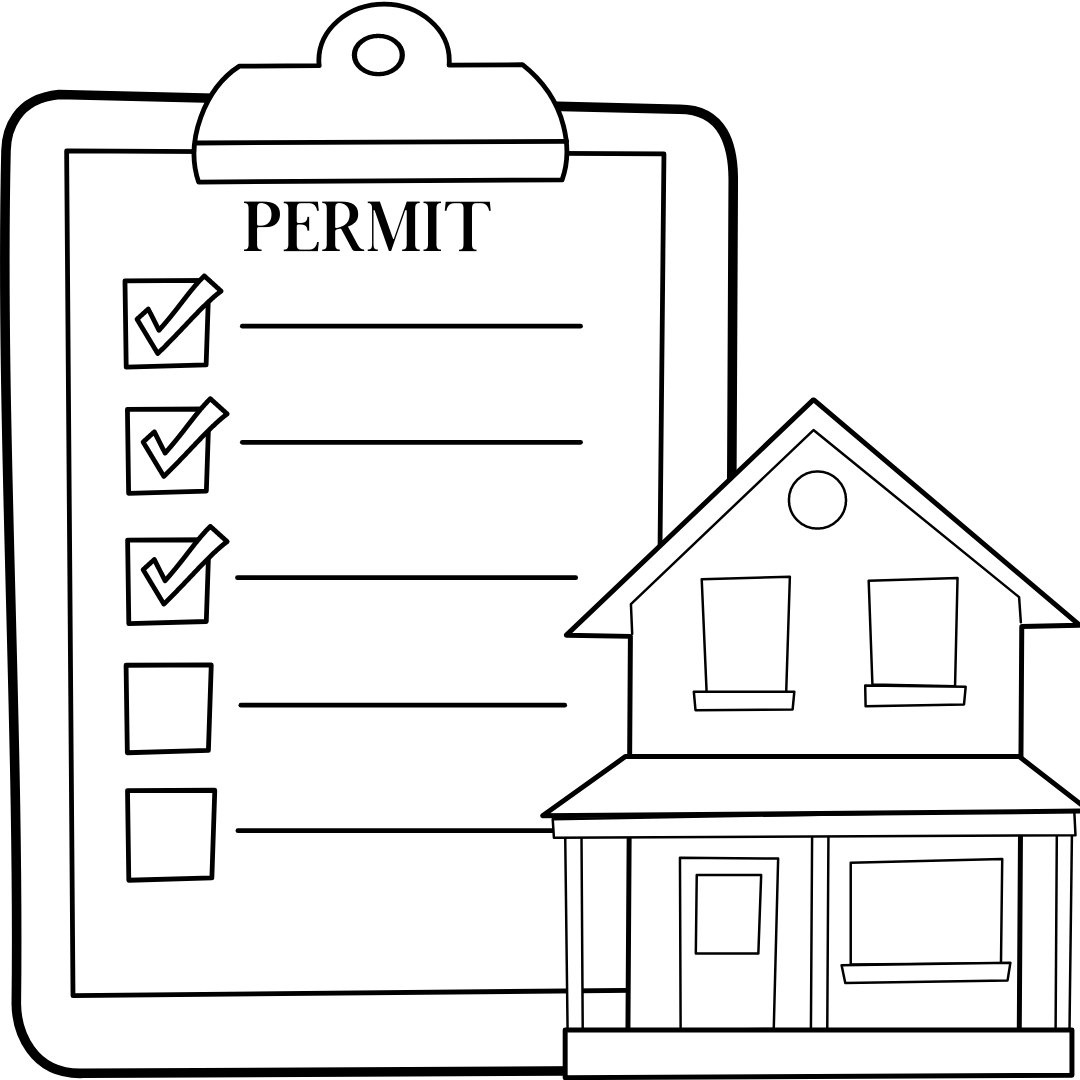 Building permit icon
